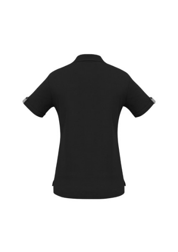 Picture of Biz Collection Ladies Edge Polo Shirt Polyester Cotton Pique Knit